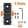 alt="TRILHO 20 MM 5 SLOTS KEY MOD"