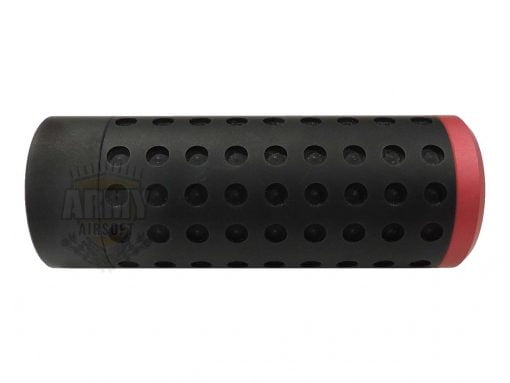 alt="SILENCIADOR 100 X 38 MM FURADO - SEA AIRSOFT PARTS"
