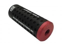 alt="SILENCIADOR 100 X 38 MM FURADO - SEA AIRSOFT PARTS"