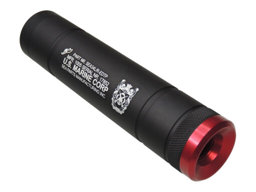 alt="SILENCIADOR E TAPA CANO 140 X 31 - SEA AIRSOFT PARTS"