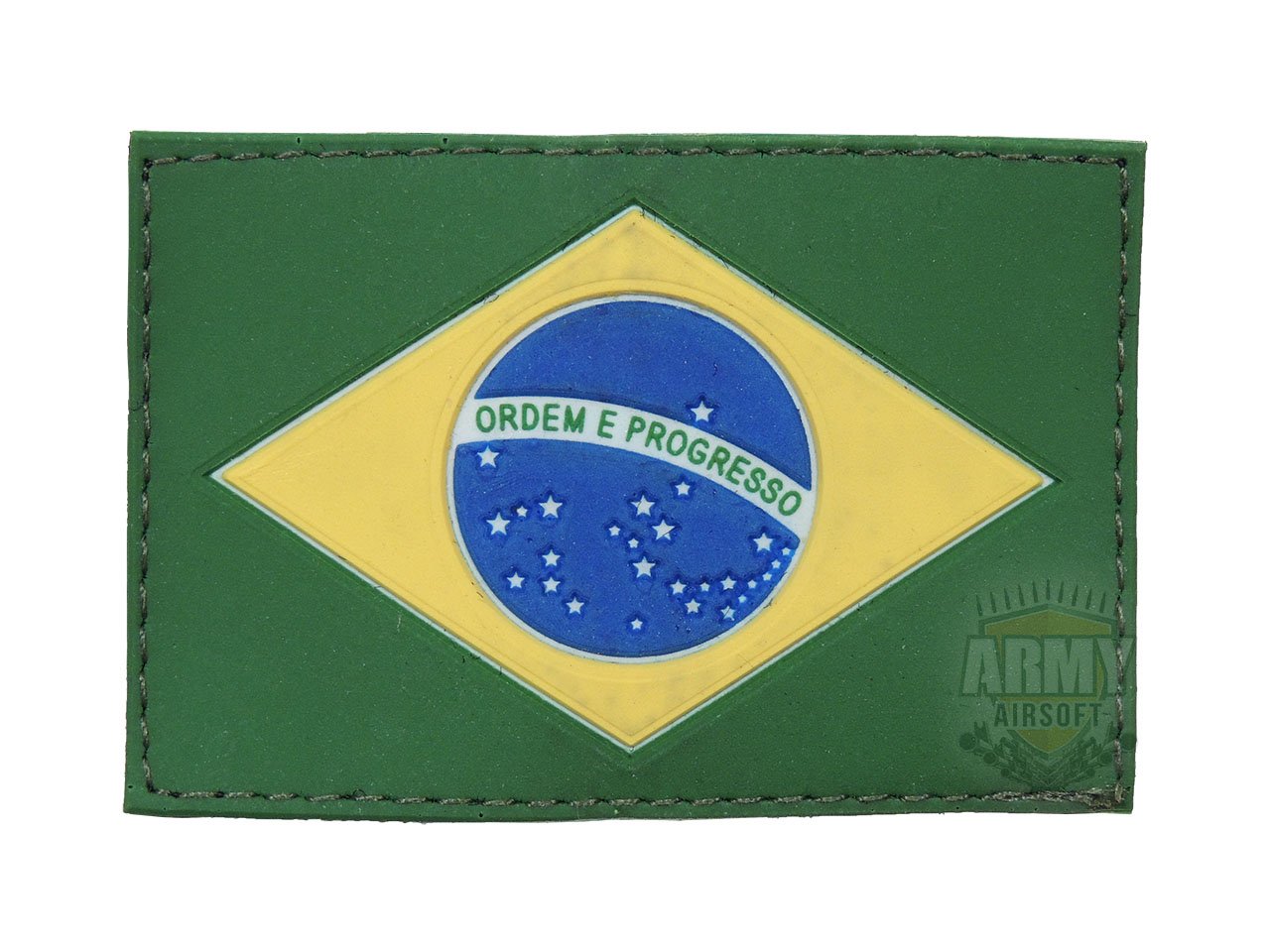 Patch Emborrachado Da Bandeira Do Brasil Mira em Promoção na Americanas