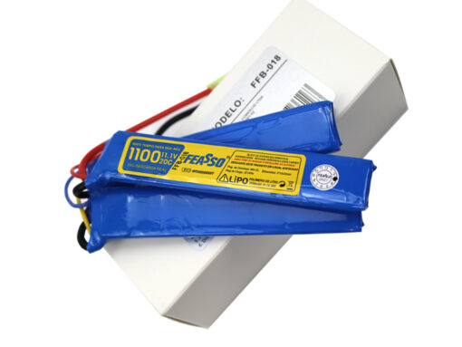 alt="BATERIA LIPO 11.1V 1.100 MAH 20 C FEASSO"