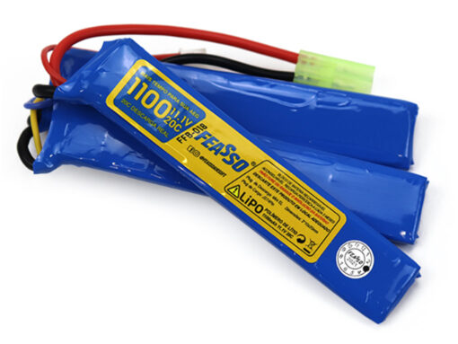 alt="BATERIA LIPO 11.1V 1.100 MAH 20 C FEASSO"