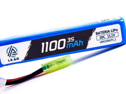 alt="BATERIA LIPO LEÃO 11.1V 1100MAH 20C"