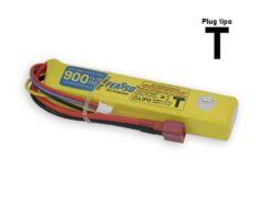 alt="BATERIA LIPO 11.1V 900MAH COM PLUG DEANS T 1 CÉLULA FFB005T FEASSO"