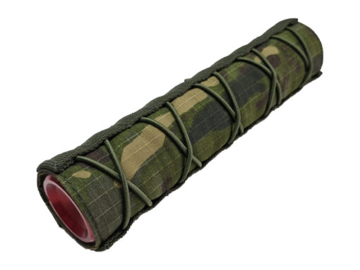 alt="PROTETOR DE SILENCIADOR 200 X 38 MULTICAM TROPIC"