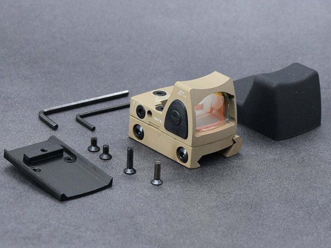 MINI RED DOT RMR TAN - TRIJICON - PARA PISTOLA - Army Airsoft