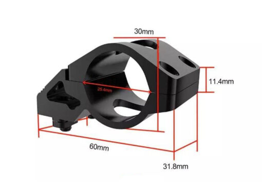 alt="MOUNT ANGULAR 45º PADRÃO M-LOCK"