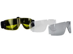 alt="ÓCULOS DE PROTEÇÃO COM 3 LENTES - ROSSI"