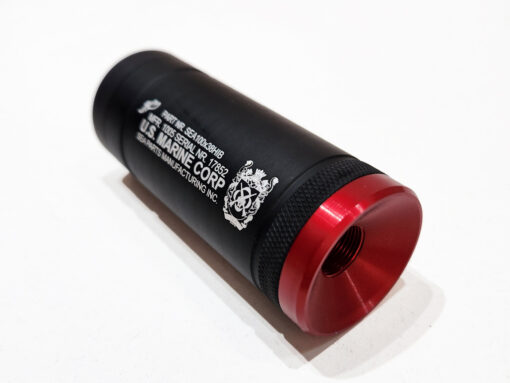 alt="SILENCIADOR E TAPA CANO 100 X 38 LISO - SEA AIRSOFT PARTS"