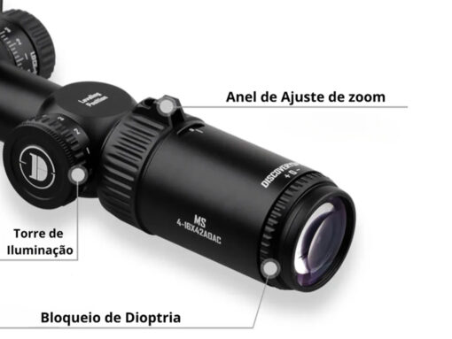 alt="Luneta Discovery MS 4-16X42AOAC p/ trilho 22 mm"