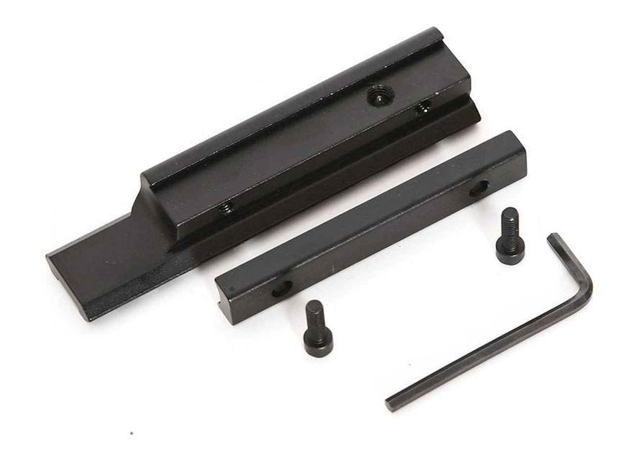 alt="ADAPTADOR / ELEVADOR DE TRILHO 11 MM PARA 22 MM - 9 SLOTS BAIXO"