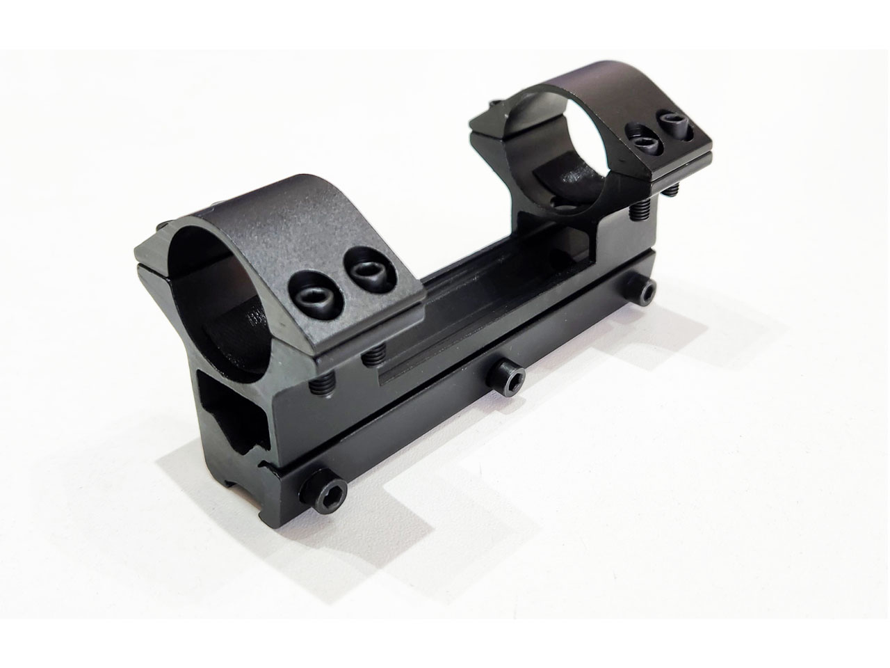 alt="MOUNT ÚNICO ALTO PARA TRILHOS 11 MM - DIÂMETRO DO ANEL 25 MM - ROSSI"