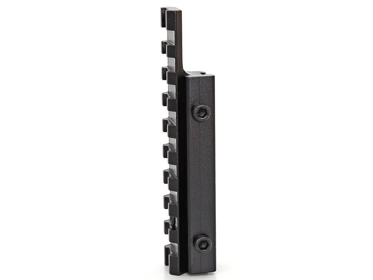 alt="ADAPTADOR / ELEVADOR DE TRILHO 11 MM PARA 22 MM - 9 SLOTS BAIXO"
