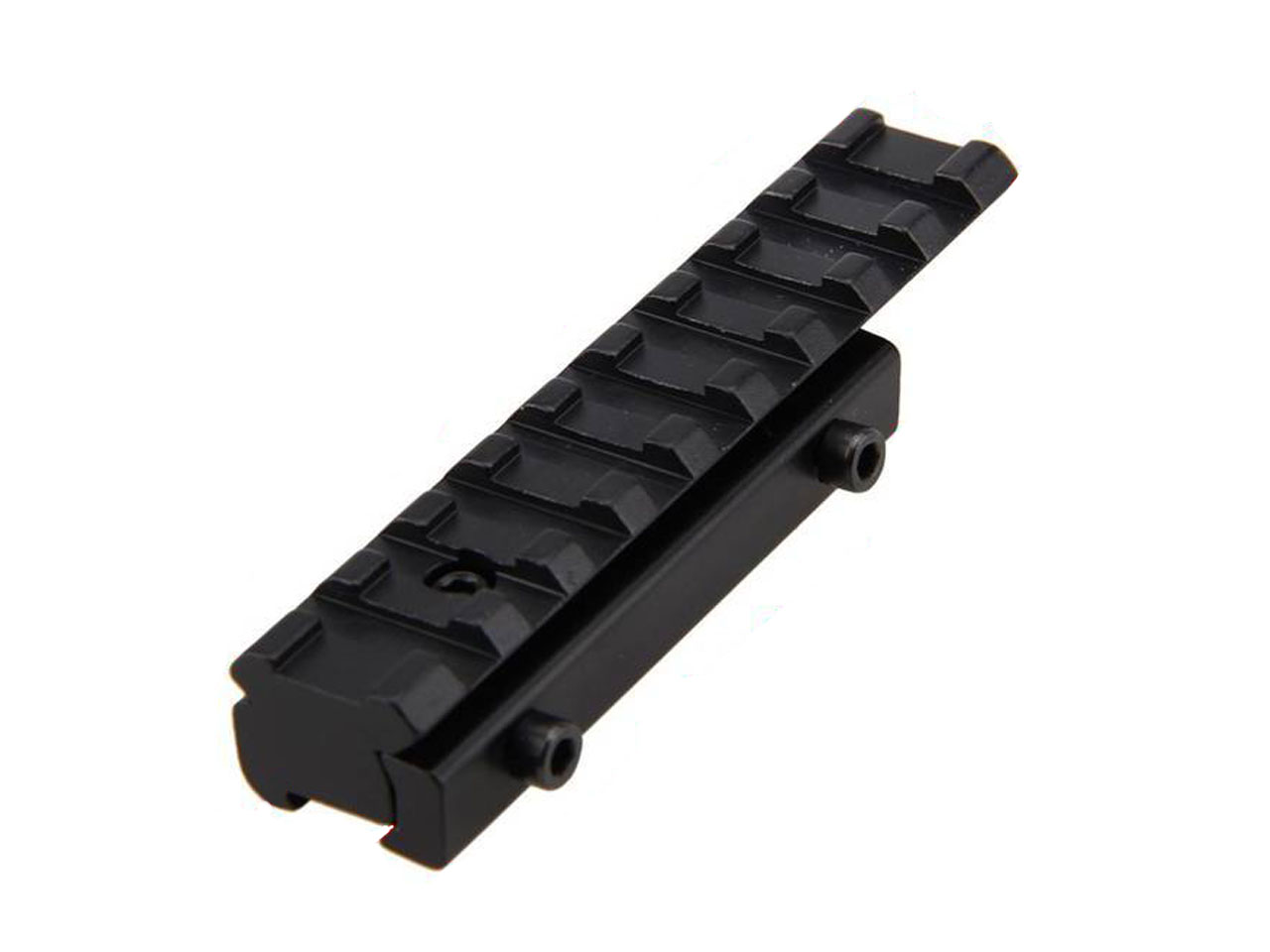 alt="ADAPTADOR / ELEVADOR DE TRILHO 11 MM PARA 22 MM - 9 SLOTS BAIXO"