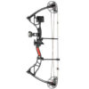 alt="Arco Composto 15-70 Libras Preto/Vermelho com acessórios, Exterminator Deluxe - EK Archery"