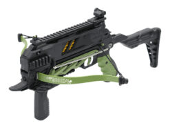 alt="Balestra / Besta Recurva 80 Libras Sobek MK-TCS3G, Com carregador de 7 setas, Verde - Man Kung"