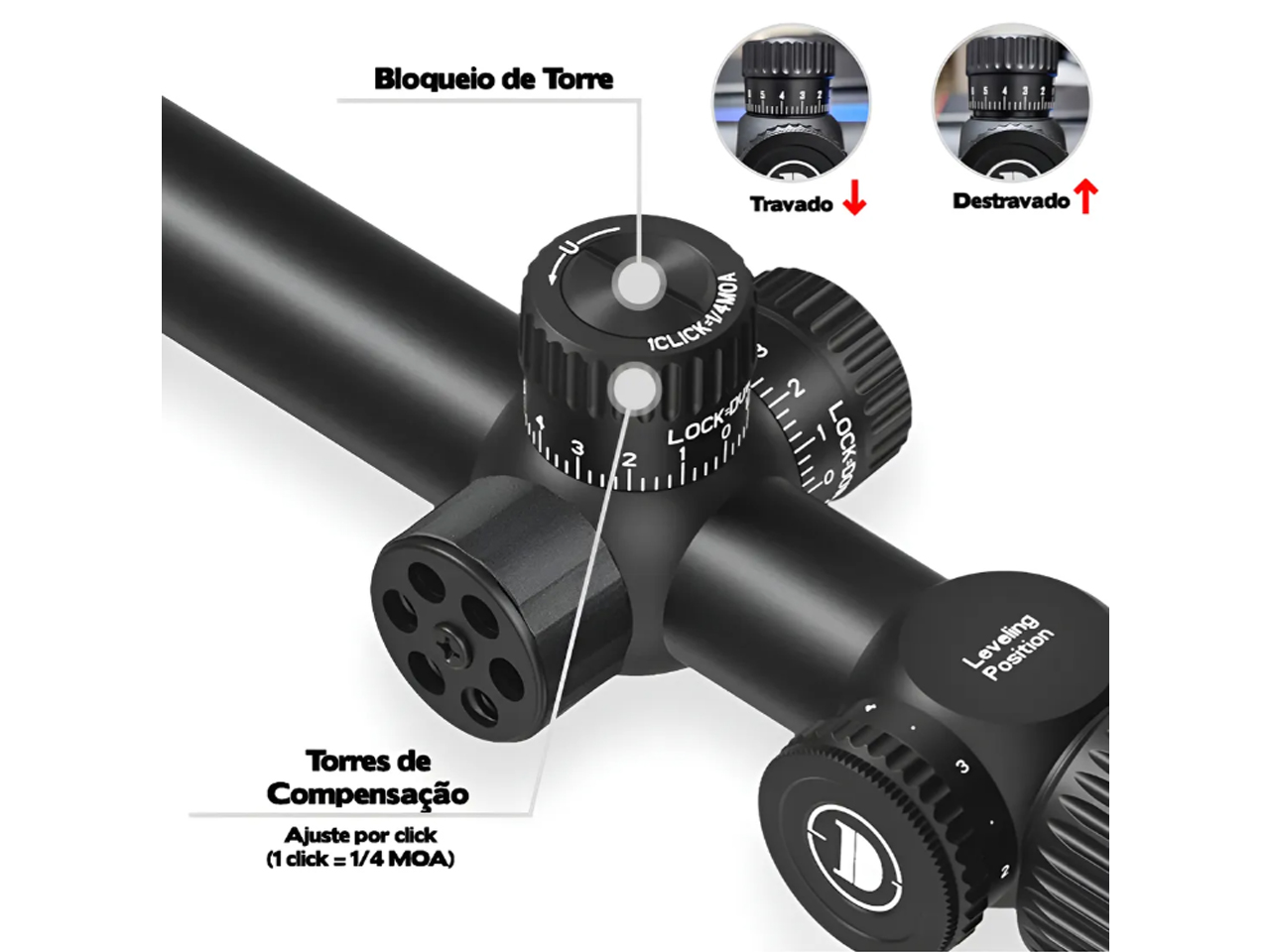 alt="LUNETA DISCOVERY VT-R 6-24X42 AOAC"