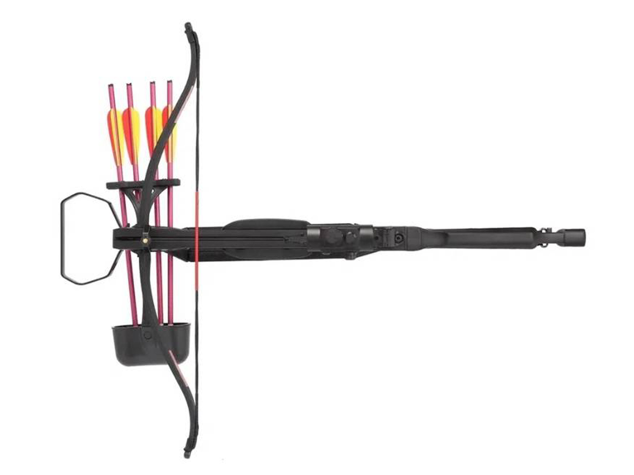 alt="Balestra Recurva 185 Libras, Preta de Luxo MK-185BK Brandon - Man Kung"