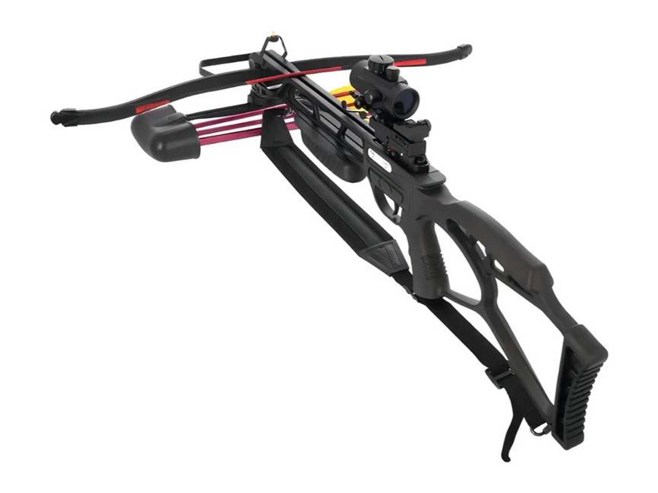 alt="Balestra Recurva 185 Libras, Preta de Luxo MK-185BK Brandon - Man Kung"