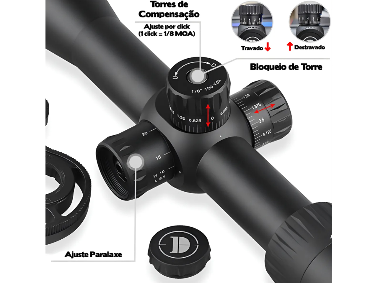 alt="LUNETA DISCOVERY VT-Z 6-24X50SF FFP"