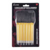 alt="Kit com 12 Seta/flecha de alumínio, 6,5" para balestras de 50/80 libras - ponteira removível - Elong"
