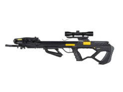 alt="Balestra composta 185 Libras, Preta GUILLOTINE-M - EK Archery"