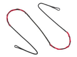 alt="Corda de disparo preto/vermelho para Arco composto EXTERMINATOR - EK Archery"