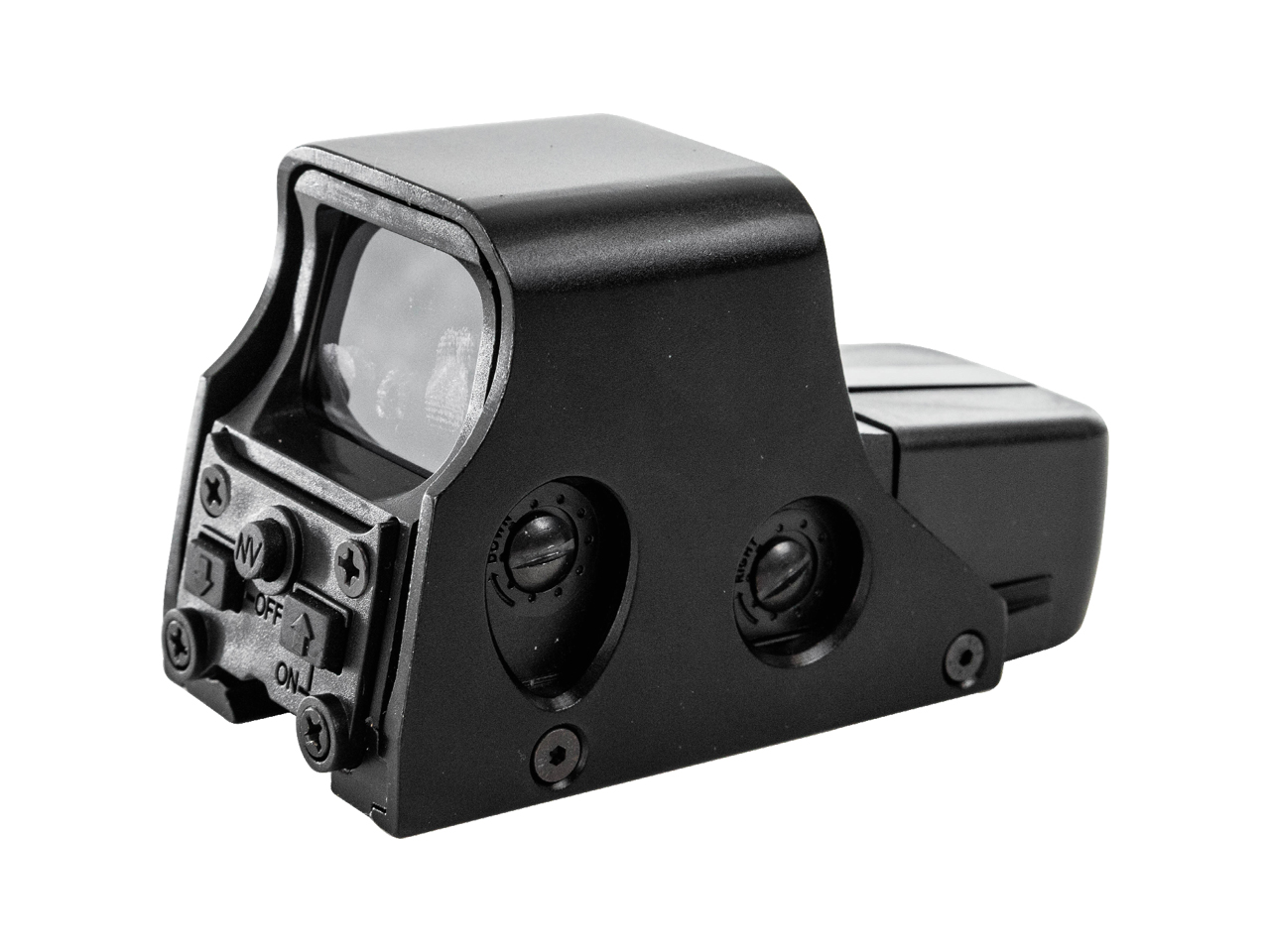 alt="Red Dot Rossi 551 Retículo Vermelho/Verde p/ trilho 22mm"