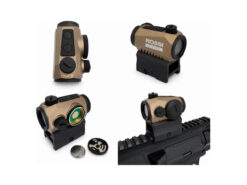alt="Red Dot ROMEO Rossi Tan p/ trilho 22mm"