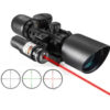 alt="Luneta Rossi 3-10 x 42 EGC Laser Ris Aluminio p/ 22 mm"