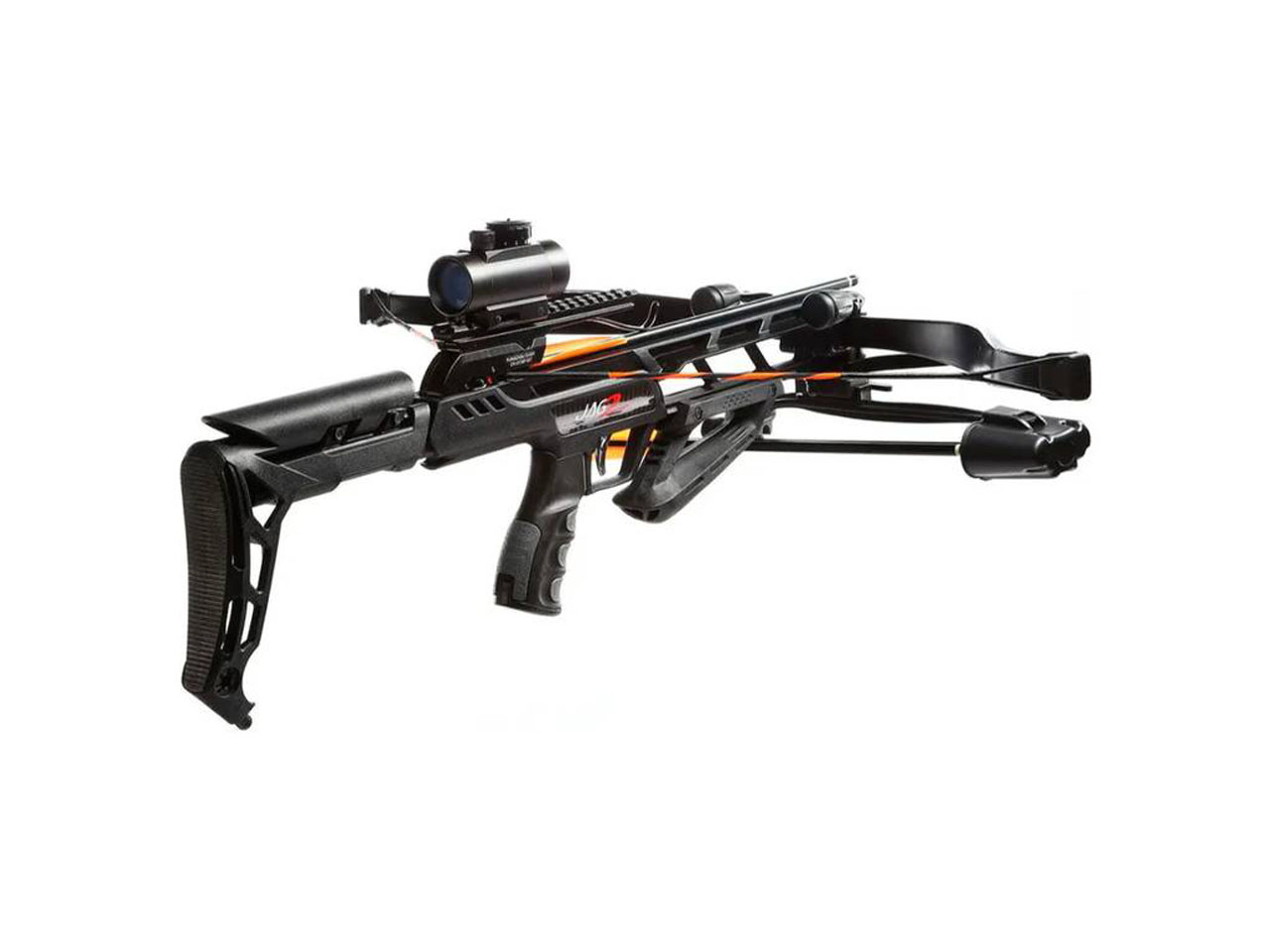 alt="Balestra Recurva 175 Libras Jaguar JAG 2 PRO - Preto de Luxo - EK Archery"
