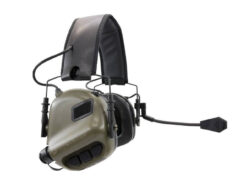 alt="Abafador de Ruído Eletrônico com Comunicação M32 Mod.3 - Verde - Earmor"