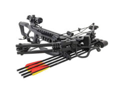 alt="Balestra composta 185 Libras Fighter, Preta de luxo (Xb86bk) - Man Kung"