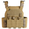 alt="COLETE TÁTICO PLATE CARRIER MODULAR PCR TAN - ROSSI"