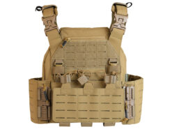 alt="COLETE TÁTICO PLATE CARRIER MODULAR PCR TAN - ROSSI"