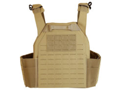 alt="COLETE TÁTICO PLATE CARRIER MODULAR PCR TAN - ROSSI"