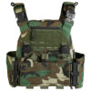 alt="COLETE TÁTICO PLATE CARRIER MODULAR PCR WOODLAND - ROSSI"